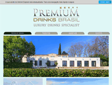 Tablet Screenshot of premiumdrinks.com.br